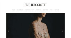 Desktop Screenshot of emilieiggiotti.com
